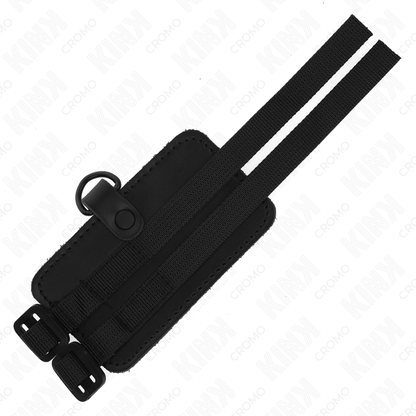 KINK - ANELLO PER PENE IN PELLE CON CINGHIE REGOLABILI - KINK RING POWER | Lingerie Harness Boutique