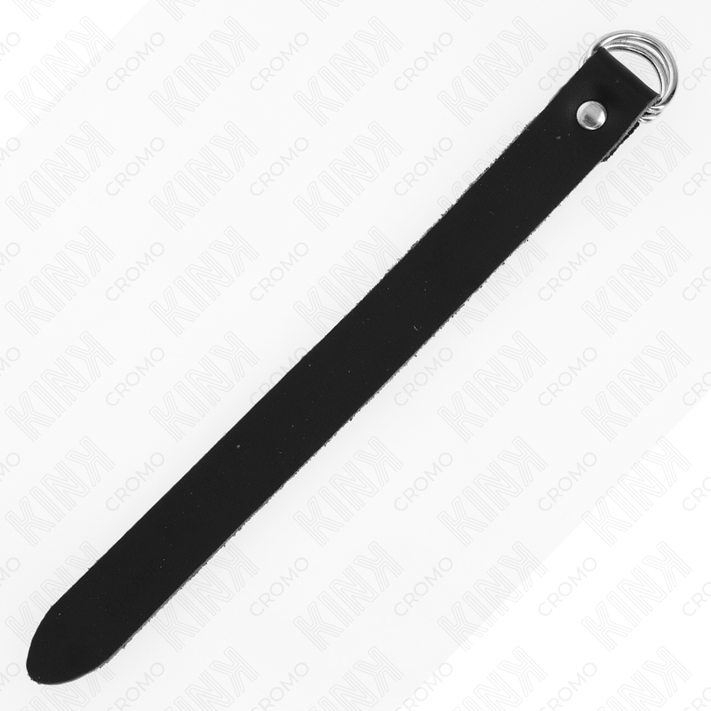 KINK - ANELLO PER PENE IN PELLE CON CHIUSURA A PRESSIONE 22 X 2 CM - KINK RING POWER | Lingerie Harness Boutique