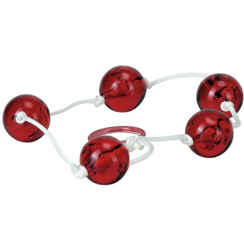 SEVEN CREATIONS - TRANSPARENT ANAL BEADS SIZE L