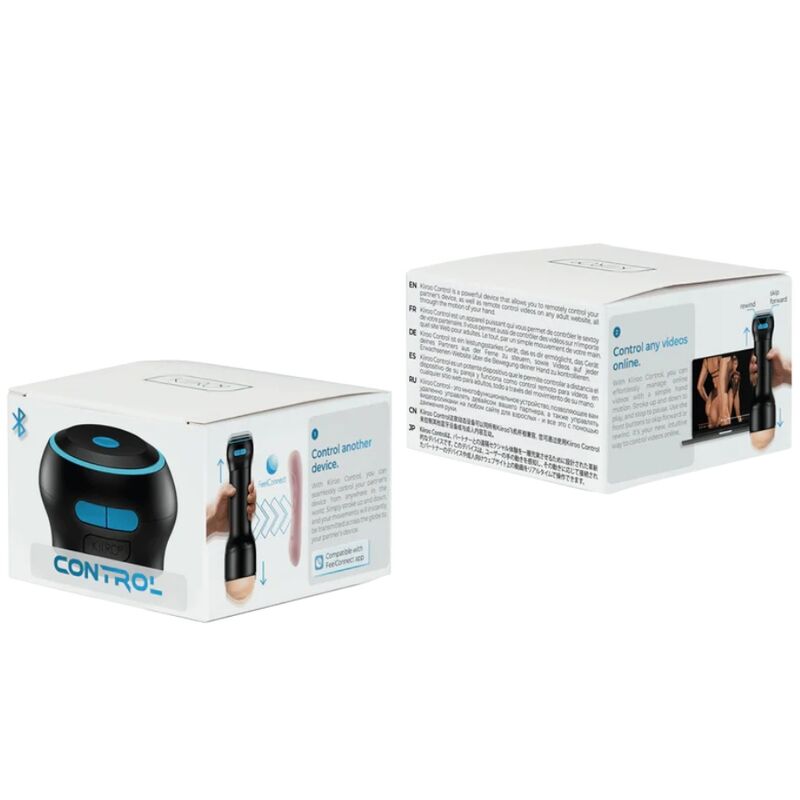 KIIROO - CONTROLLER INTERATTIVO NERO - KIIROO | Lingerie Harness Boutique