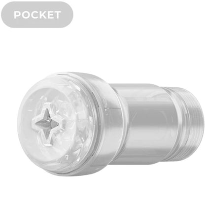 KIIROO - FEEL POCKET STROKER CRYSTAL DI KIIROO TRASPARENTE - KIIROO | Lingerie Harness Boutique