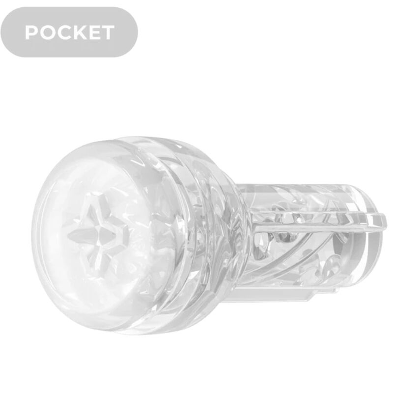 KIIROO - FEEL POCKET STROKER CRYSTAL DI KIIROO TRASPARENTE - KIIROO | Lingerie Harness Boutique