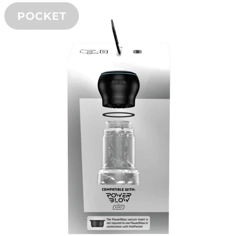 KIIROO - FEEL POCKET STROKER + COMBO POWER BLOW - KIIROO | Lingerie Harness Boutique