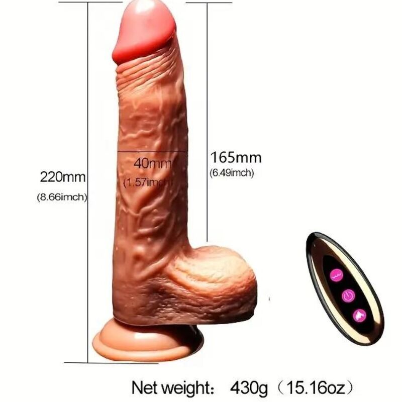 ARMONY - DILDO VIBRANTE REALISTICO RICARICABILE