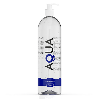 AQUA QUALITY - LUBRIFICANTE A BASE ACQUA 1000 ML - AQUA QUALITY | Lingerie Harness Boutique