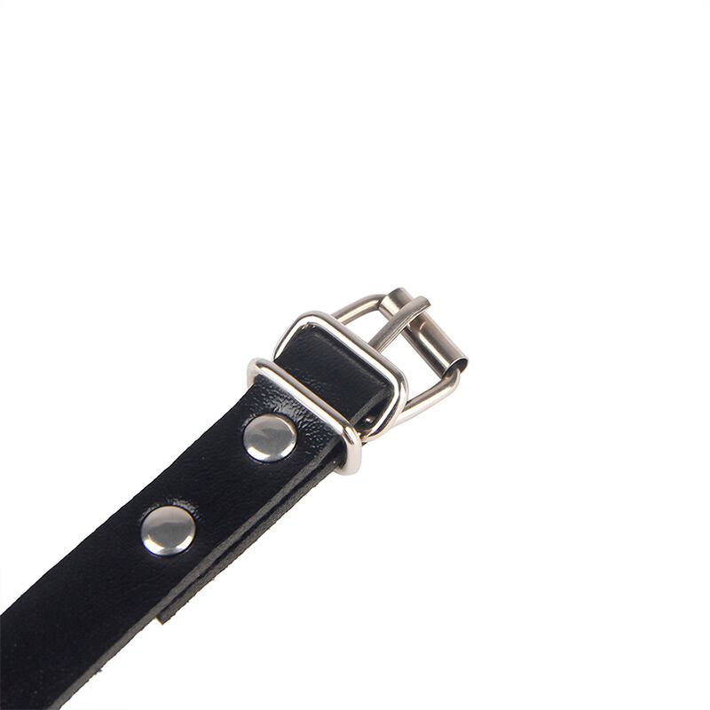 SUBBLIME - 953690 MANETTE CON CINTURA BONDAGE NERE TAGLIA UNICA - SUBBLIME FETISH | Lingerie Harness Boutique