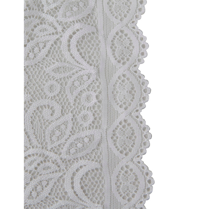 SUBBLIME - 953867 BODY IN PIZZO BIANCO L/XL - SUBBLIME BODYSTOCKINGS | Lingerie Harness Boutique