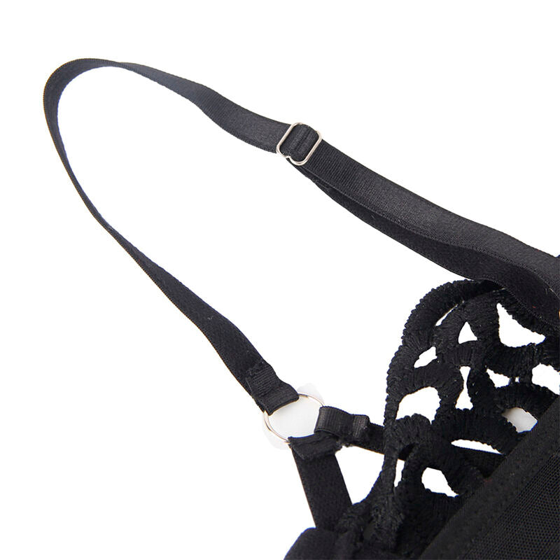 SUBBLIME - 954055 BODY SEXY IN PIZZO NERO S/M - SUBBLIME BODYSTOCKINGS | Lingerie Harness Boutique