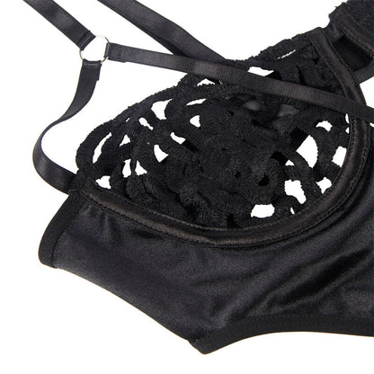 SUBBLIME - 954055 BODY SEXY IN PIZZO NERO S/M - SUBBLIME BODYSTOCKINGS | Lingerie Harness Boutique