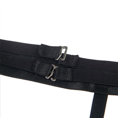 SUBBLIME - 954147 BODY CON CINTURA REGGICALZE NERO S/M - SUBBLIME BODYSTOCKINGS | Lingerie Harness Boutique