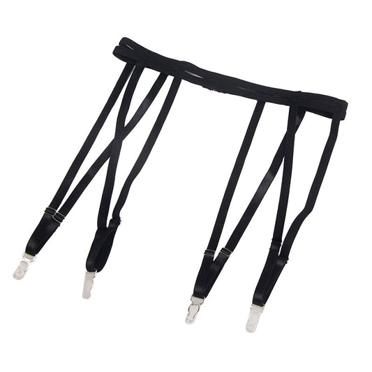 SUBBLIME - 954154 BODY CON CINTURA REGGICALZE NERO L/XL - SUBBLIME BODYSTOCKINGS | Lingerie Harness Boutique