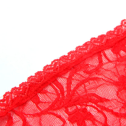 SUBBLIME - 954208 BABYDOLL IN PIZZO CON SPALLINE REGOLABILI ROSSO S/M - SUBBLIME BABYDOLLS | Lingerie Harness Boutique