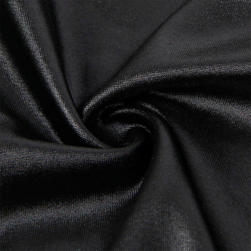 SUBBLIME - 954406 VESTITO BONDAGE IN PELLE NERO S/M - SUBBLIME DRESSES | Lingerie Harness Boutique