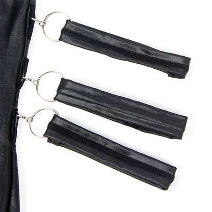 SUBBLIME - 954413 BODY BONDAGE IN PELLE NERO L/XL - SUBBLIME DRESSES | Lingerie Harness Boutique