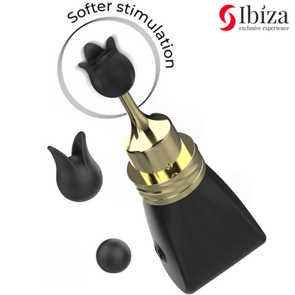 IBIZA - STIMOLATORE CLITORIDEO 3 TESTE ARCO - IBIZA TECHNOLOGY | Lingerie Harness Boutique