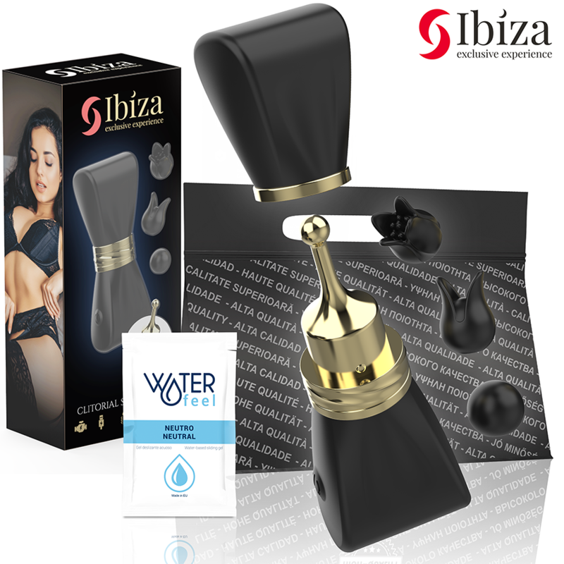 IBIZA - STIMOLATORE CLITORIDEO 3 TESTE ARCO - IBIZA TECHNOLOGY | Lingerie Harness Boutique