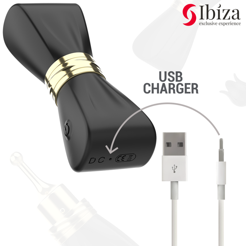 IBIZA - STIMOLATORE CLITORIDEO 3 TESTE ARCO - IBIZA TECHNOLOGY | Lingerie Harness Boutique