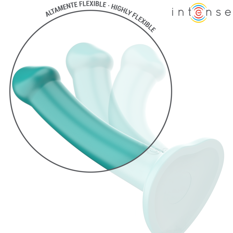 INTENSE - KATIE VIBRATORE CON VENTOSA 10 VIBRAZIONI TELECOMANDO BLU - INTENSE FUN | Lingerie Harness Boutique