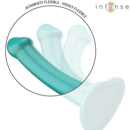 INTENSE - KATIE VIBRATORE CON VENTOSA 10 VIBRAZIONI TELECOMANDO BLU - INTENSE FUN | Lingerie Harness Boutique