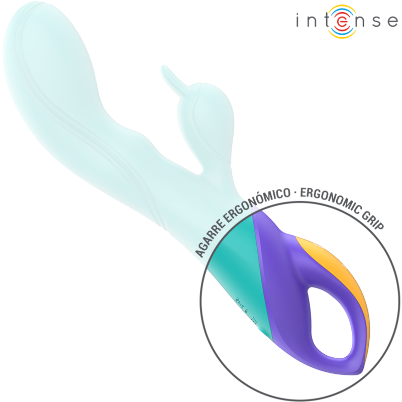 INTENSE - FRED VIBRATORE RABBIT BLU - INTENSE FUN | Lingerie Harness Boutique