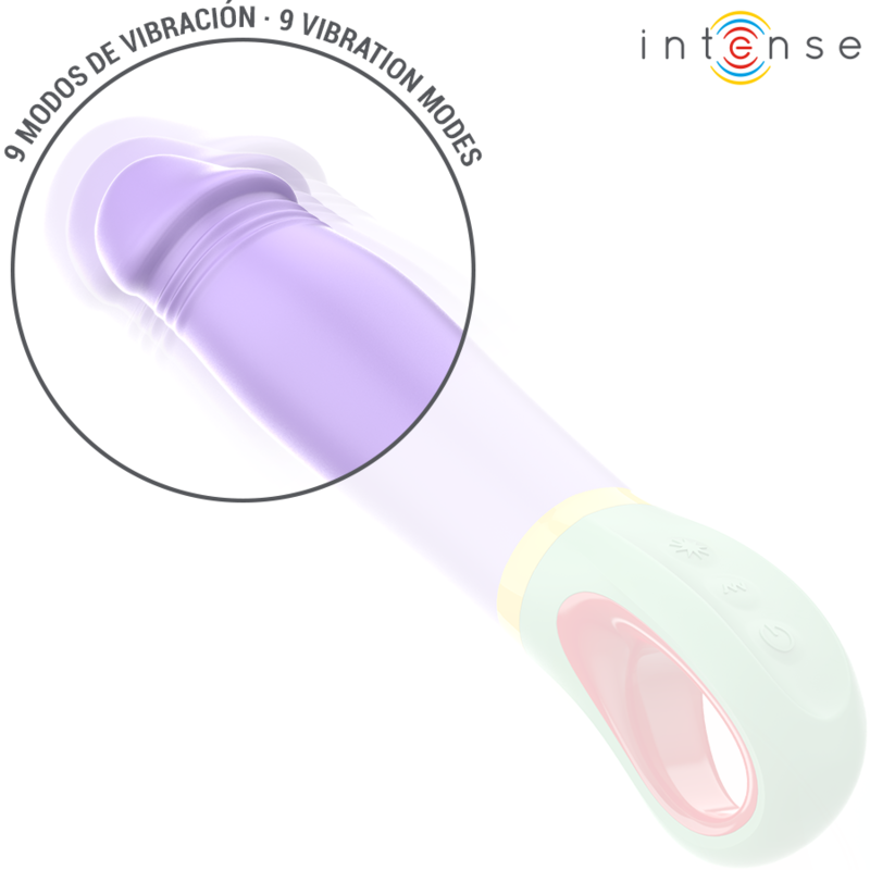 INTENSO - VIBRATORE VELMA CLASSIC VIOLA - INTENSE FUN | Lingerie Harness Boutique