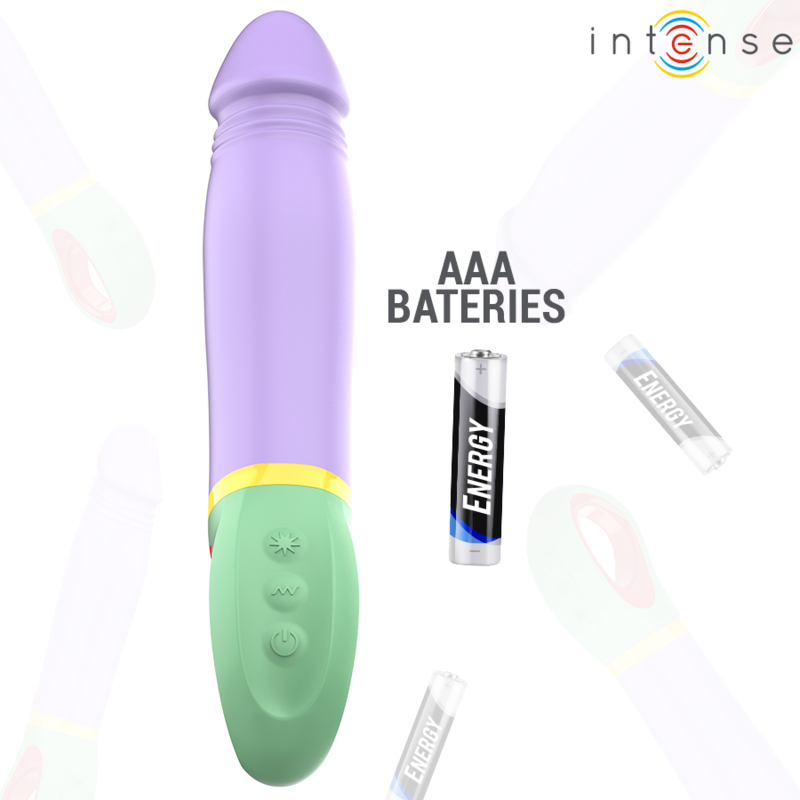 INTENSO - VIBRATORE VELMA CLASSIC VIOLA - INTENSE FUN | Lingerie Harness Boutique