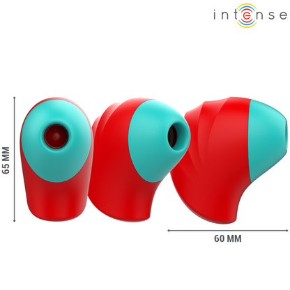 INTENSE - DONNIE STIMOLATORE CLITORIDEO ROSSO/VERDE - INTENSE FUN | Lingerie Harness Boutique