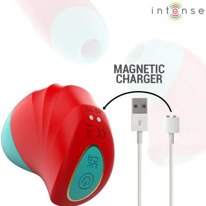 INTENSE - DONNIE STIMOLATORE CLITORIDEO ROSSO/VERDE - INTENSE FUN | Lingerie Harness Boutique