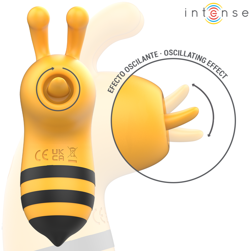 INTENSE - STIMOLATORE MAYA CON LINGUA ROTANTE A 360° - INTENSE FUN | Lingerie Harness Boutique