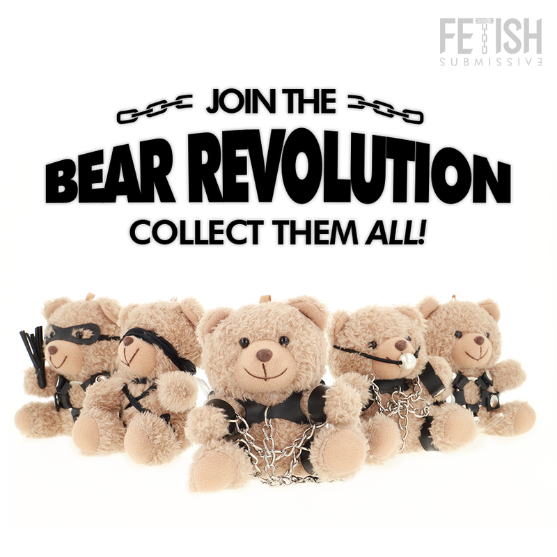 FETISH SUBMISSIVE - YOGI TEDDY BEAR MODELLO BDSM 1 - FETISH SUBMISSIVE REBEL TOYS | Lingerie Harness Boutique