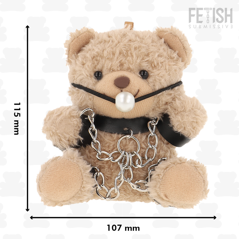 FETISH SUBMISSIVE - FOZZIE TEDDY BEAR MODELLO BDSM 3 - FETISH SUBMISSIVE REBEL TOYS | Lingerie Harness Boutique
