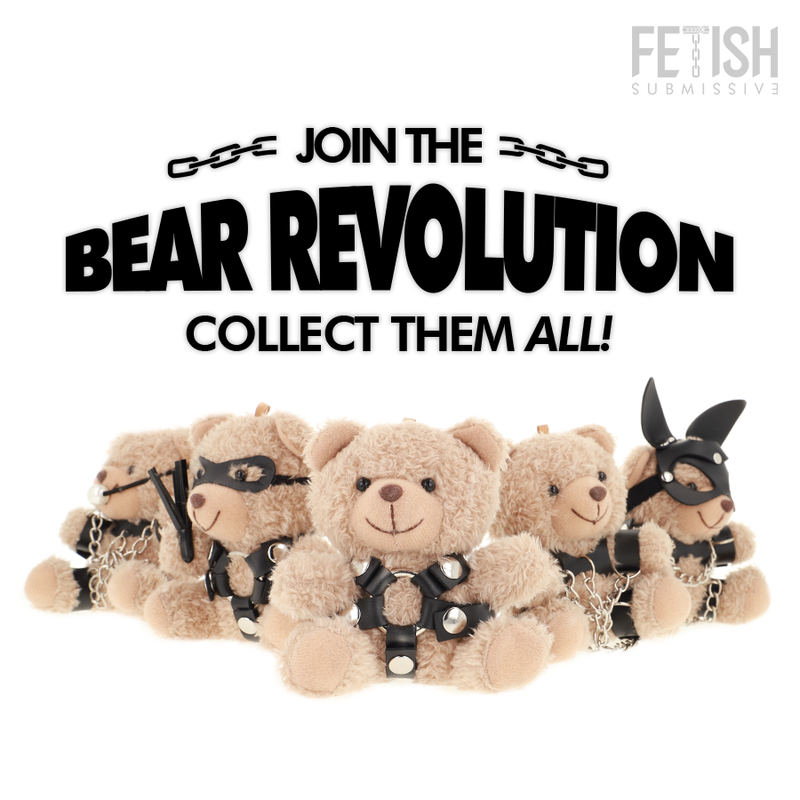 FETISH SUBMISSIVE - BONGO TEDDY BEAR MODELLO BDSM 4 - FETISH SUBMISSIVE REBEL TOYS | Lingerie Harness Boutique