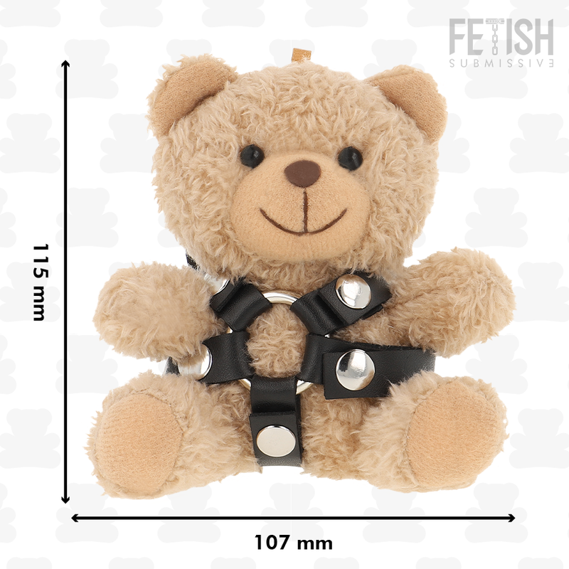FETISH SUBMISSIVE - BONGO TEDDY BEAR MODELLO BDSM 4 - FETISH SUBMISSIVE REBEL TOYS | Lingerie Harness Boutique