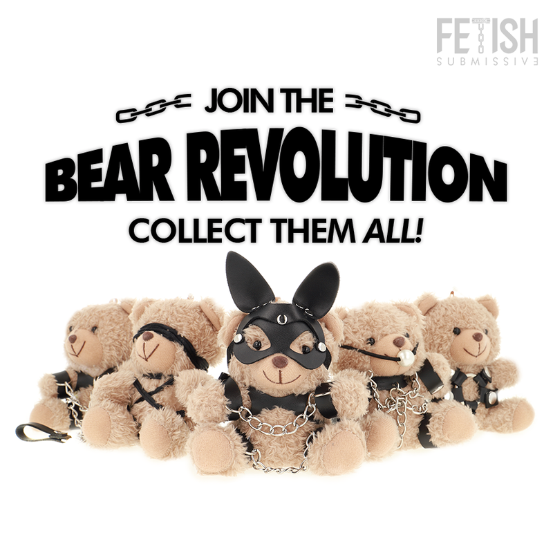 FETISH SUBMISSIVE - MISHKA TEDDY BEAR MODELLO BDSM 5 - FETISH SUBMISSIVE REBEL TOYS | Lingerie Harness Boutique