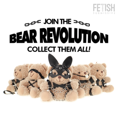 FETISH SUBMISSIVE - MISHKA TEDDY BEAR MODELLO BDSM 5 - FETISH SUBMISSIVE REBEL TOYS | Lingerie Harness Boutique
