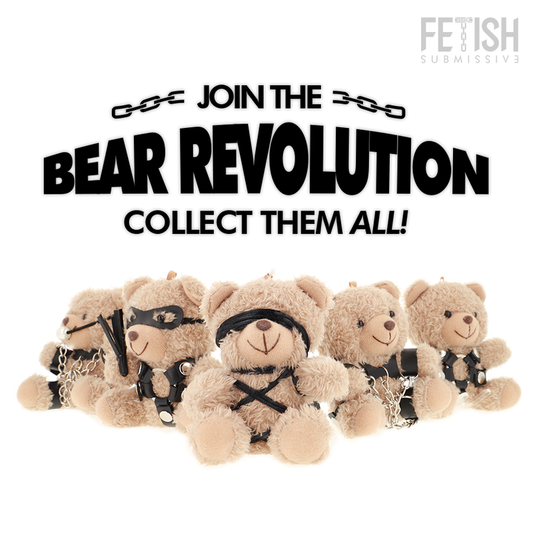 FETISH SUBMISSIVE - WINNIE TEDDY BEAR MODELLO BDSM 6 - FETISH SUBMISSIVE REBEL TOYS | Lingerie Harness Boutique