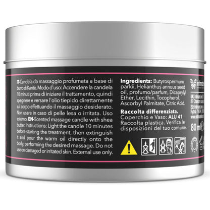 INTIMATELINE LUXURIA - CANDELA DA MASSAGGIO ALL'UVA - INTIMATELINE | Lingerie Harness Boutique