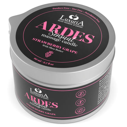 INTIMATELINE LUXURIA - CANDELA DA MASSAGGIO ALL'UVA - INTIMATELINE | Lingerie Harness Boutique