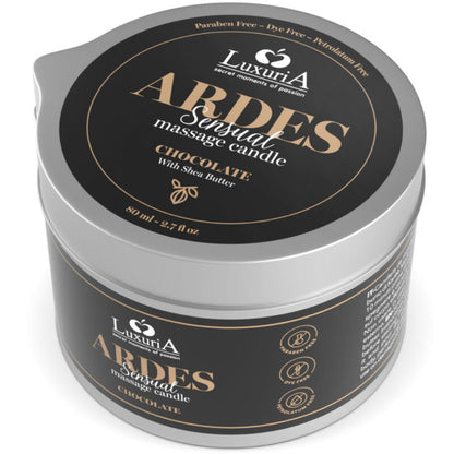 INTIMATELINE LUXURIA - CANDELA DA MASSAGGIO AL CIOCCOLATO - INTIMATELINE | Lingerie Harness Boutique