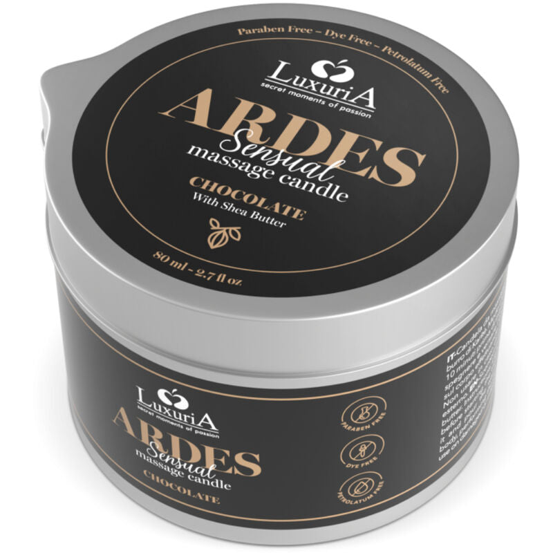 INTIMATELINE LUXURIA - CANDELA DA MASSAGGIO AL CIOCCOLATO - INTIMATELINE | Lingerie Harness Boutique