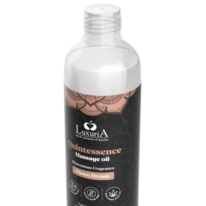 INTIMATELINE LUXURIA - OLIO MASSAGGIO CIOCCOLATO 150 ML - INTIMATELINE | Lingerie Harness Boutique
