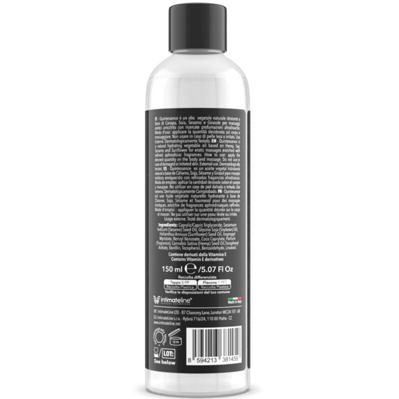 INTIMATELINE LUXURIA - OLIO MASSAGGIO CIOCCOLATO 150 ML - INTIMATELINE | Lingerie Harness Boutique