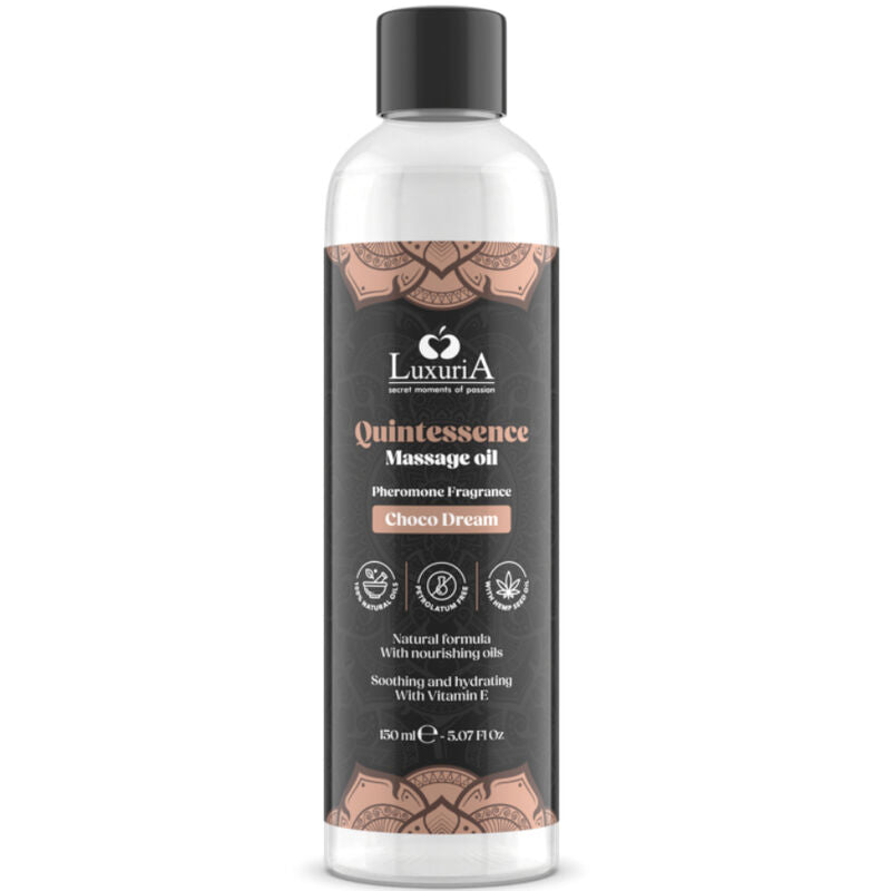 INTIMATELINE LUXURIA - OLIO MASSAGGIO CIOCCOLATO 150 ML - INTIMATELINE | Lingerie Harness Boutique