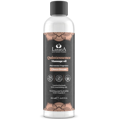 INTIMATELINE LUXURIA - OLIO MASSAGGIO CIOCCOLATO 150 ML - INTIMATELINE | Lingerie Harness Boutique