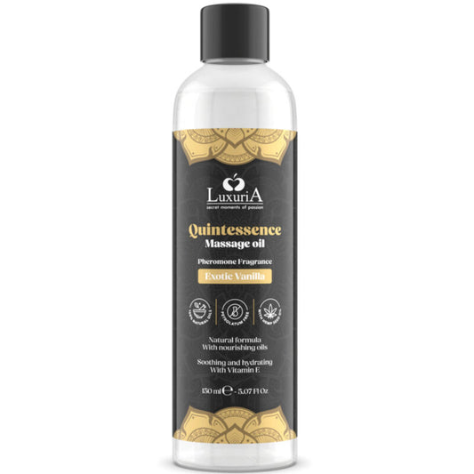 INTIMATELINE LUXURIA - ACEITE DE MASAJES VAINILLA ESOTICO 150 ML - INTIMATELINE | Lingerie Harness Boutique