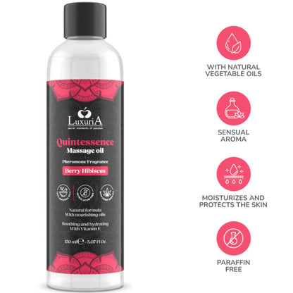 INTIMATELINE LUXURIA - OLIO MASSAGGIO BACCHE 150 ML - INTIMATELINE | Lingerie Harness Boutique