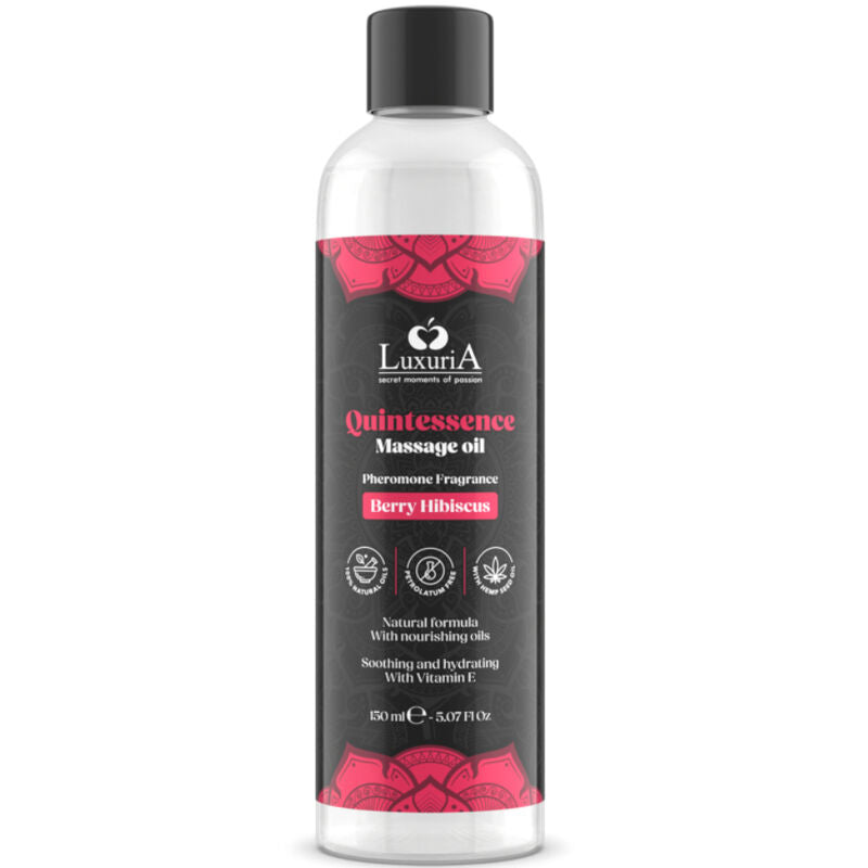 INTIMATELINE LUXURIA - OLIO MASSAGGIO BACCHE 150 ML - INTIMATELINE | Lingerie Harness Boutique
