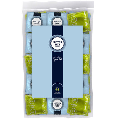 MISTER SIZE - PRESERVATIVO TAGLIA S 49 MM (100 UNITÀ) - MISTER SIZE | Lingerie Harness Boutique