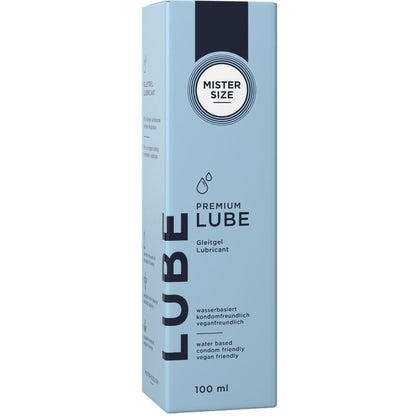 MISTER SIZE - LUBRIFICANTE PREMIUM 100 ML - MISTER SIZE | Lingerie Harness Boutique