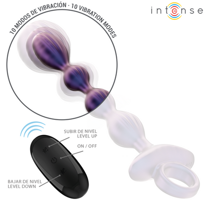 INTENSE - JACKIE VIBRANTE ANAL PLUG MODELLO 1 TELECOMANDO - INTENSE ANAL TOYS | Lingerie Harness Boutique